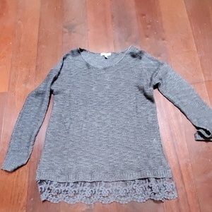 Charcoal grey sweater